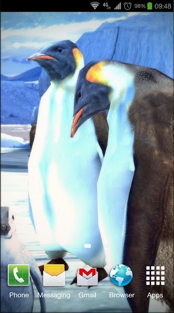 Penguins 3D Pro Live Wallpaper