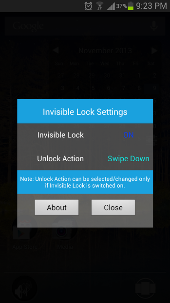 Invisible Lock