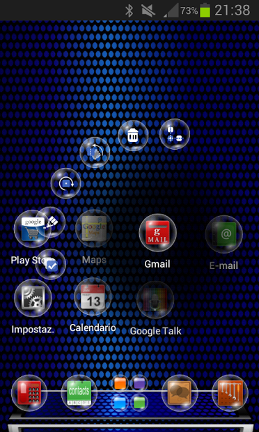 3D Sphere Next Launcher Theme