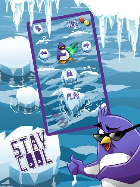 Extreme Penguin Surfing Crush