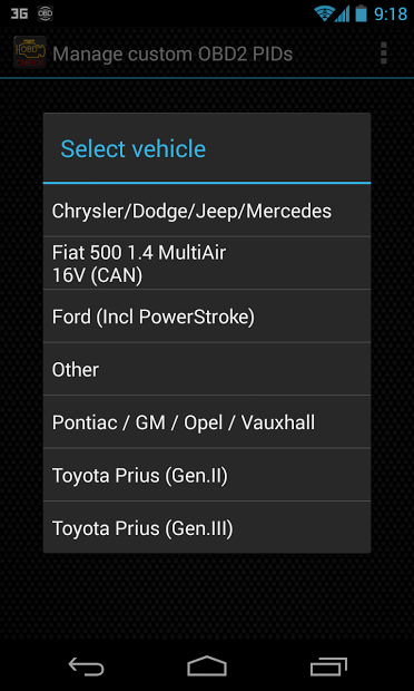 Fiat Adv (OBD 2) for Torque