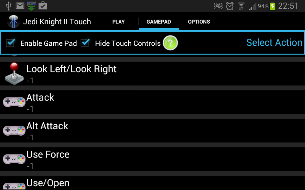 Jedi Knight II Touch (Proper)