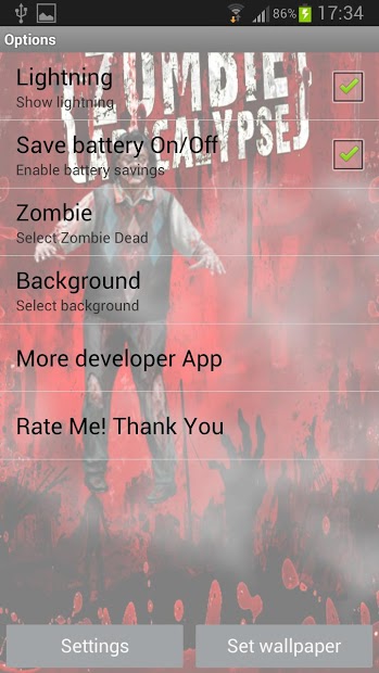 The Walking Zombie FULL LWP