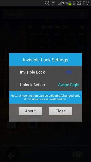 Invisible Lock