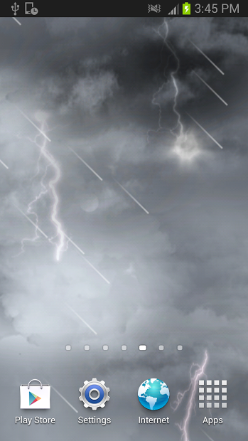 Thunder clouds Live Wallpaper