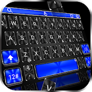 Cool Blue Light Keyboard Theme 6.11.17.2018