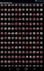 Icon Pack - Black and Red