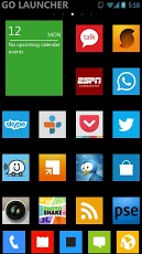 Windows 8 Theme GO/Apex/Nova