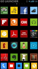 Windows 8 Theme GO/Apex/Nova