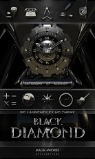 3D black diamond GO Launcher