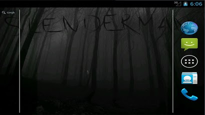 Slenderman Live Wallpaper