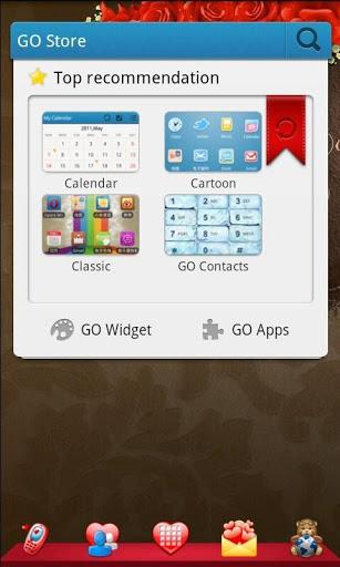 Romantic Theme GO Launcher EX