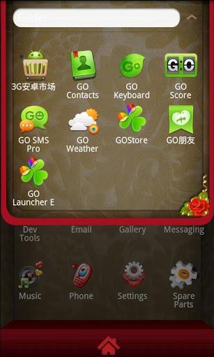 Romantic Theme GO Launcher EX