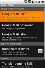 SMS to GMAIL