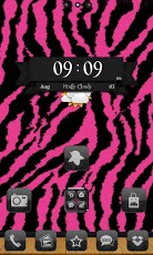 Go Launcher Themes Zebra Gloss