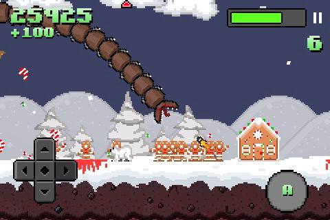 Super Mega Worm Vs Santa Saga