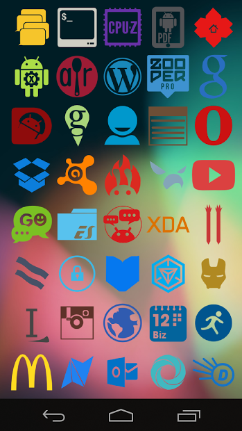 Stamped Icons