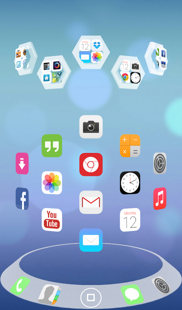 iOS7 iPhone 3D Next Theme