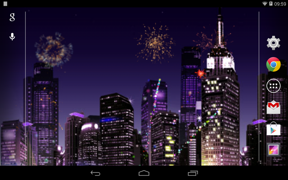 Fireworks Live Wallpaper (New year)