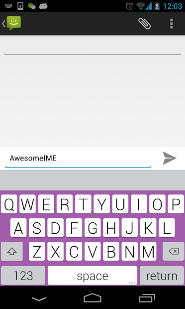 AwesomeIME - FLAT Keyboard