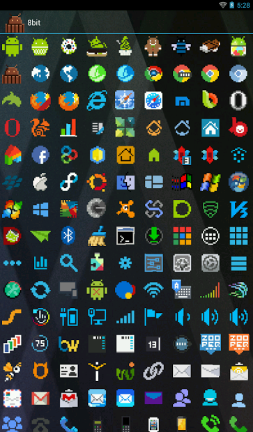8-bit icon pack