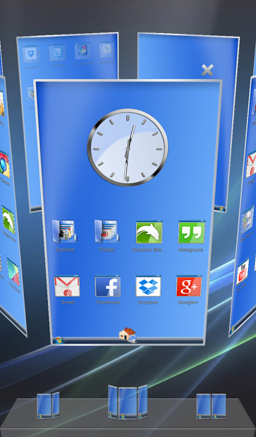 Next Launcher Theme Desktop PC