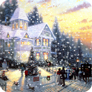 Painted Xmas Live Wallpaper 1.0