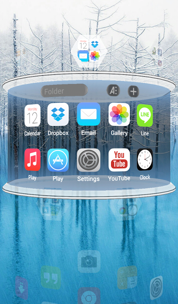 iOS7 iPhone 3D Next Theme