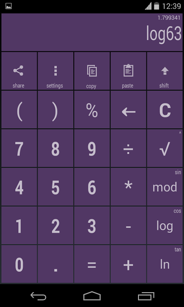Widget Calculator PRO colorful