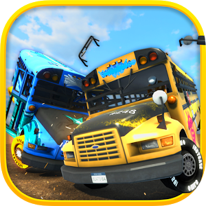 School Bus Demolition Derby (Mod Money) 