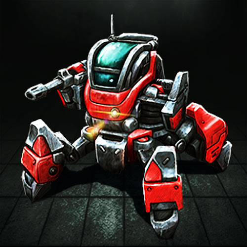 Robot Warrior Top-down shooter (Mod Money)